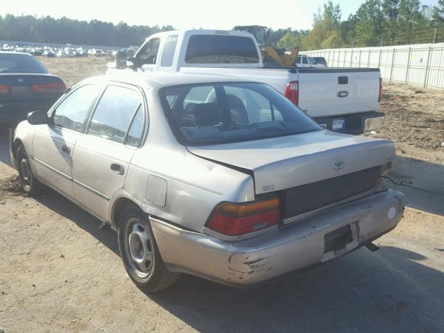 1NXAE09B8RZ126246 - 1994 TOYOTA COROLLA LE TAN photo 3