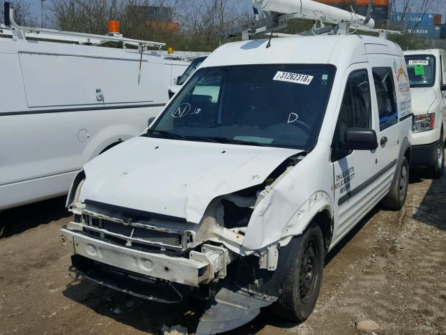 NM0LS6AN9AT012570 - 2010 FORD TRANSIT CO WHITE photo 2