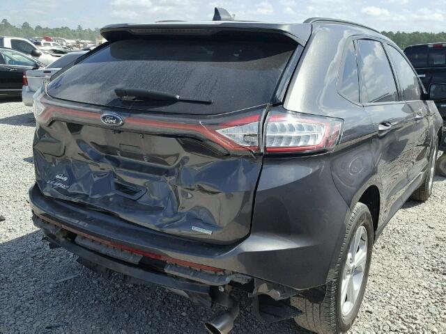 2FMPK3G90GBB72466 - 2016 FORD EDGE SE GRAY photo 4