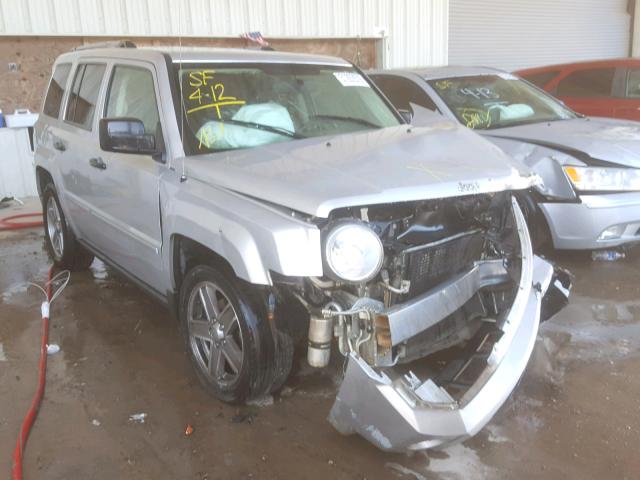 1J8FT48W38D522068 - 2008 JEEP PATRIOT LI SILVER photo 1