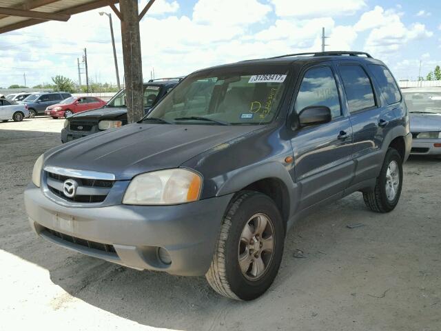 4F2YU071X1KM48435 - 2001 MAZDA TRIBUTE DX 蓝色 照片 2