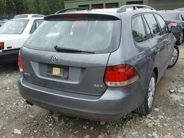 3VWPZ7AJ7BM614187 - 2011 VOLKSWAGEN JETTA S 灰色 照片 4