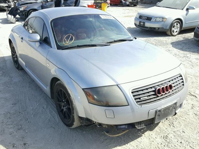 TRUWT28N721030953 - 2002 AUDI TT QUATTRO GRAY photo 1