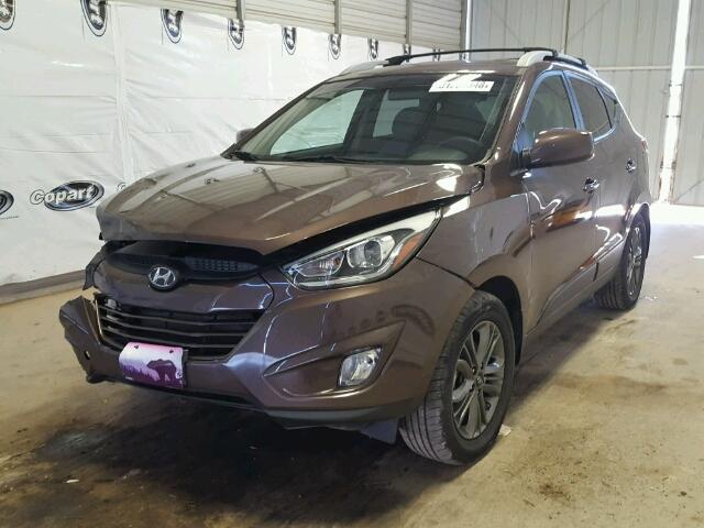 KM8JUCAG2FU003677 - 2015 HYUNDAI TUCSON LIM BROWN photo 2