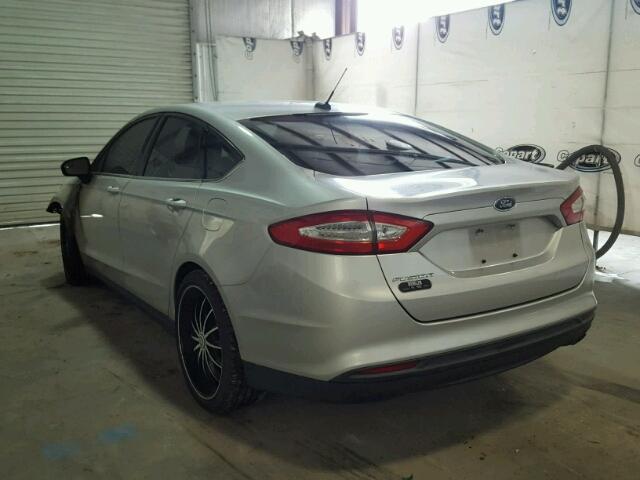 1FA6P0G79E5372221 - 2014 FORD FUSION S SILVER photo 3