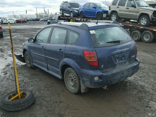 5Y2SL65836Z442471 - 2006 PONTIAC VIBE BLUE photo 3