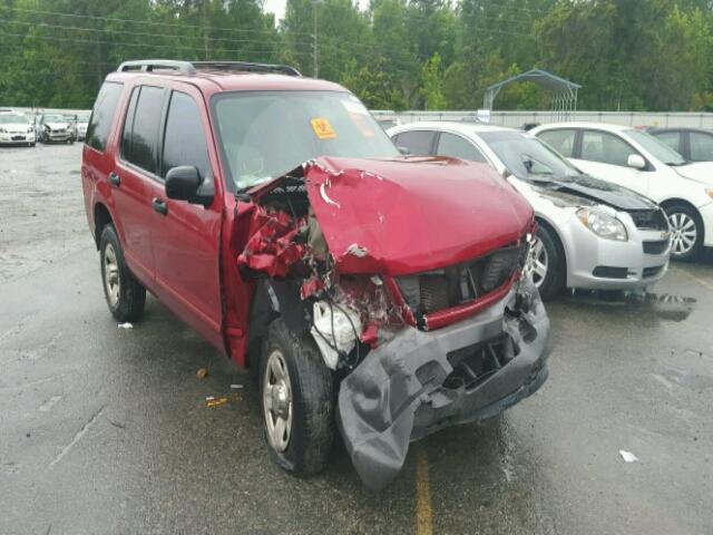 1FMZU62K93UB10793 - 2003 FORD EXPLORER RED photo 1