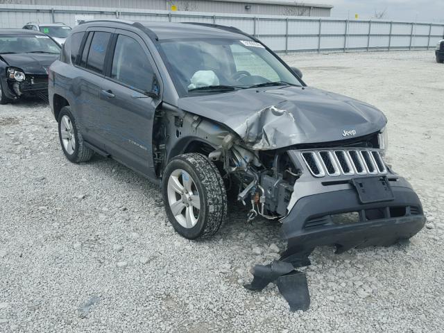 1C4NJCBB1DD283526 - 2013 JEEP COMPASS SP GRAY photo 1