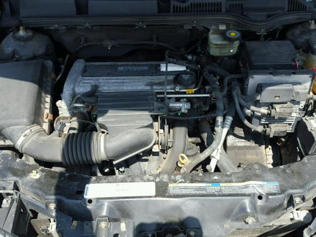 1G8AW12F33Z204652 - 2003 SATURN ION LEVEL შავი ფოტო 7