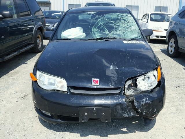 1G8AW12F33Z204652 - 2003 SATURN ION LEVEL შავი ფოტო 9