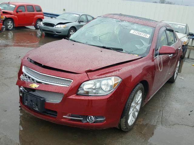 1G1ZE5E72AF323792 - 2010 CHEVROLET MALIBU LTZ 红色 照片 2
