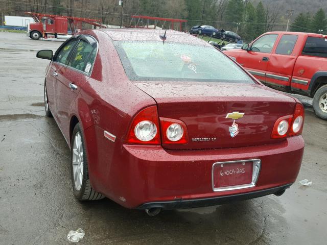 1G1ZE5E72AF323792 - 2010 CHEVROLET MALIBU LTZ 红色 照片 3