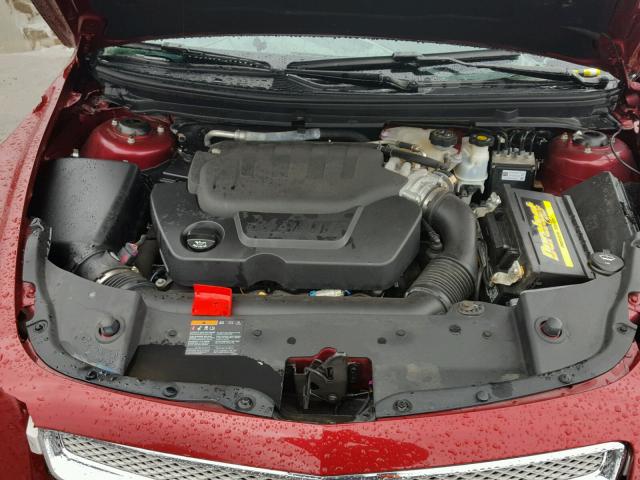 1G1ZE5E72AF323792 - 2010 CHEVROLET MALIBU LTZ 红色 照片 7