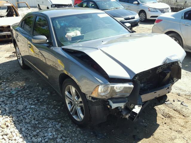 2C3CDXDT3CH169495 - 2012 DODGE CHARGER R/ GRAY photo 1