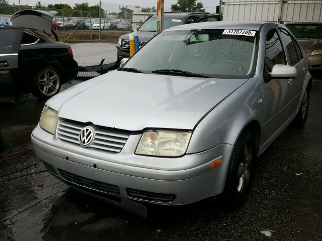 3VWRP69M03M156744 - 2003 VOLKSWAGEN JETTA GL T SILVER photo 2