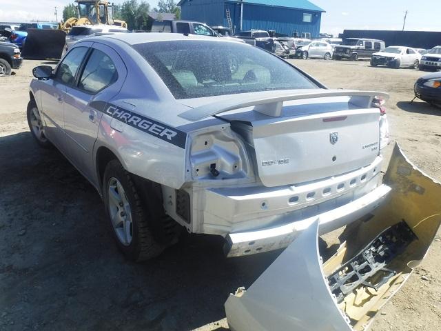 2B3CA3CV6AH227484 - 2010 DODGE CHARGER SX SILVER photo 3