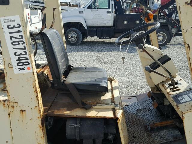 920417 - 1996 NISSAN FORK LIFT YELLOW photo 5