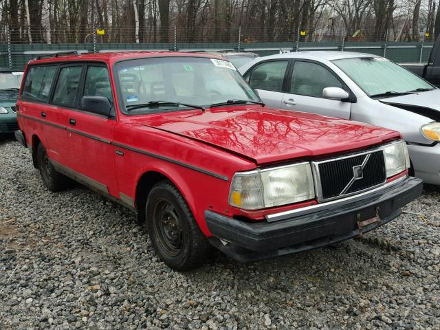 YV1AA8855M1905389 - 1991 VOLVO 240 BASE RED photo 1