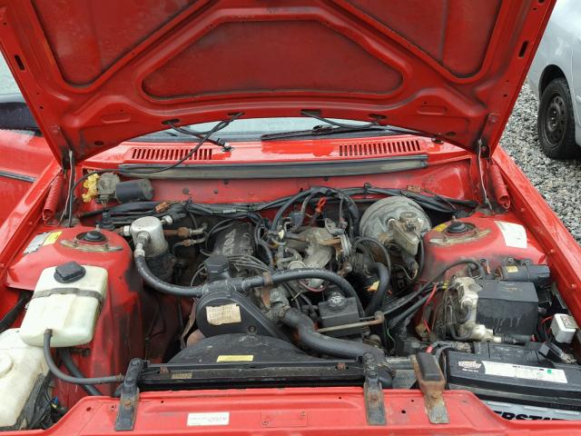 YV1AA8855M1905389 - 1991 VOLVO 240 BASE RED photo 7