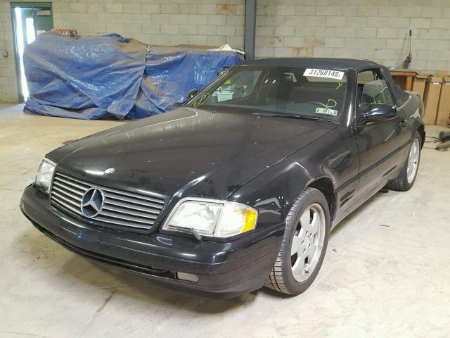 WDBFA68F8XF187433 - 1999 MERCEDES-BENZ SL 500 BLACK photo 2