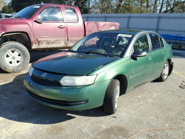 1G8AJ52F53Z121486 - 2003 SATURN ION LEVEL GREEN photo 2