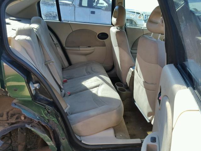 1G8AJ52F53Z121486 - 2003 SATURN ION LEVEL GREEN photo 6