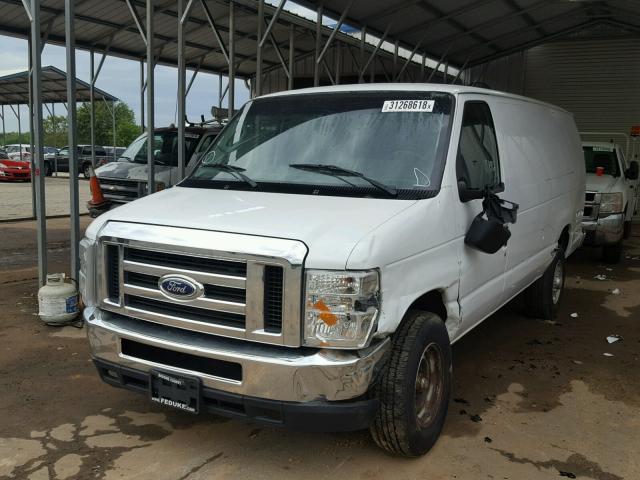 1FTSS3EL0EDA38433 - 2014 FORD ECONOLINE WHITE photo 2