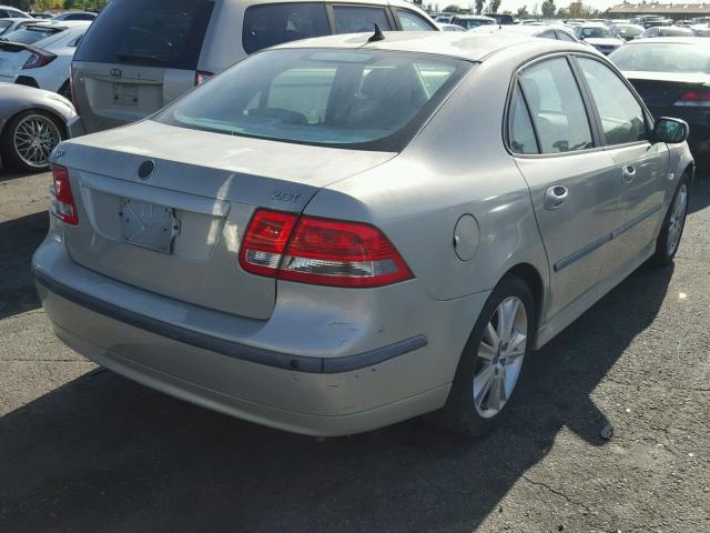 YS3FD49Y071101390 - 2007 SAAB 9-3 2.0T BEIGE photo 4