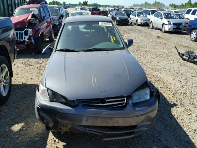 4T1BG22K6VU020747 - 1997 TOYOTA CAMRY CE GRAY photo 7