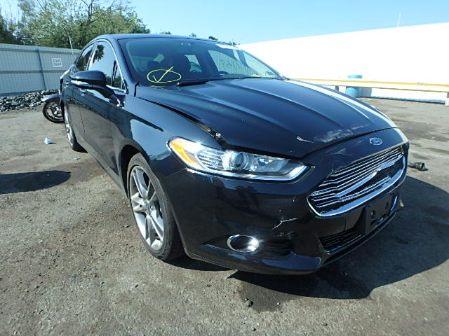 3FA6P0D9XER132906 - 2014 FORD FUSION TIT GRAY photo 1