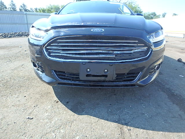 3FA6P0D9XER132906 - 2014 FORD FUSION TIT GRAY photo 9