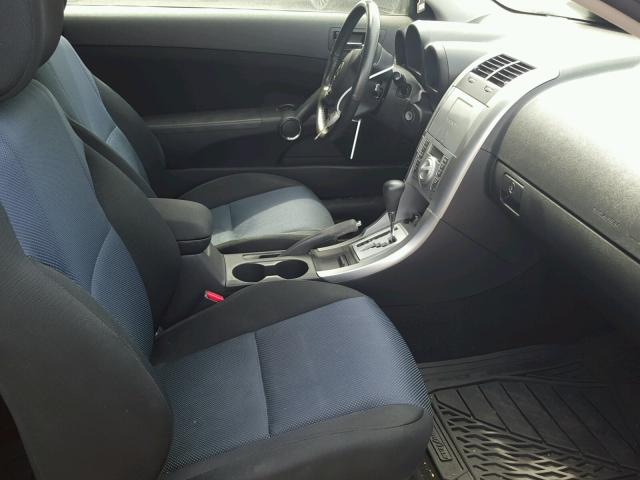 JTKDE177470197351 - 2007 TOYOTA SCION TC 黑色 照片 5