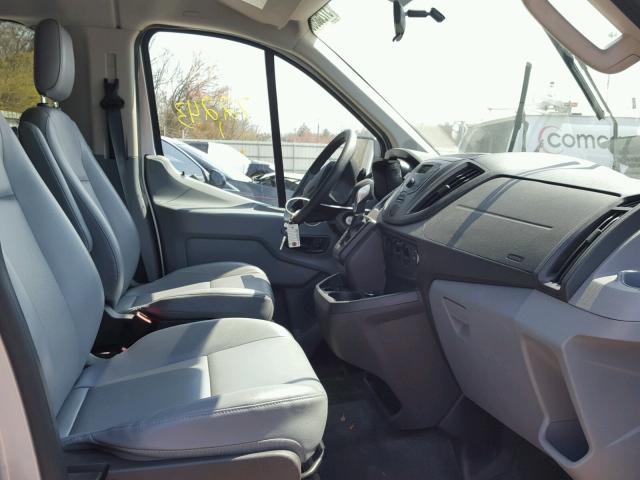 1FBZX2YG9FKA48341 - 2015 FORD TRANSIT T- SILVER photo 5