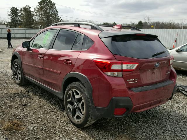 JF2GTAMC9J8238871 - 2018 SUBARU CROSSTREK RED photo 3