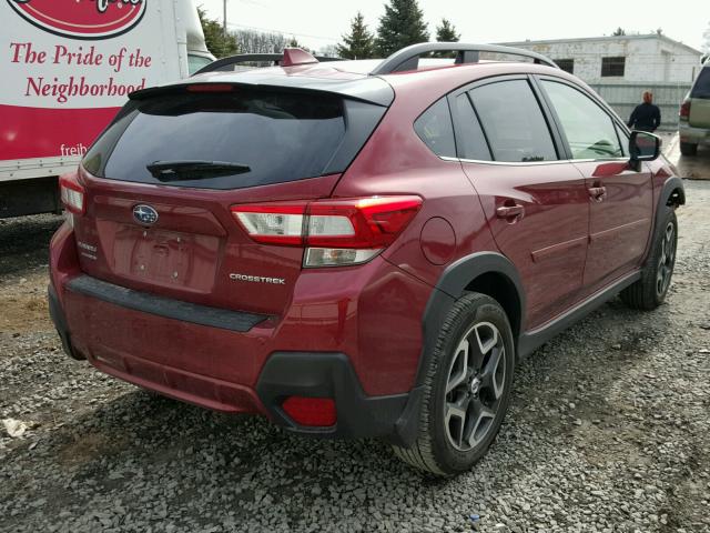 JF2GTAMC9J8238871 - 2018 SUBARU CROSSTREK RED photo 4