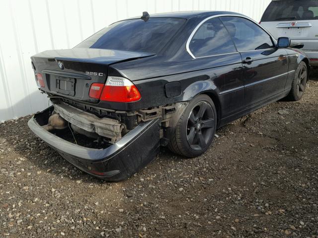 WBABD33435JY99187 - 2005 BMW 325 CI BLACK photo 4