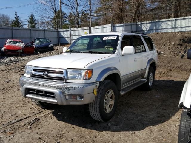 JT3HN87R8X0219567 - 1999 TOYOTA 4RUNNER LI WHITE photo 2