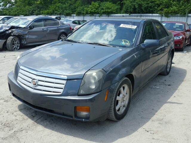 1G6DM57T470113563 - 2007 CADILLAC CTS GRAY photo 2