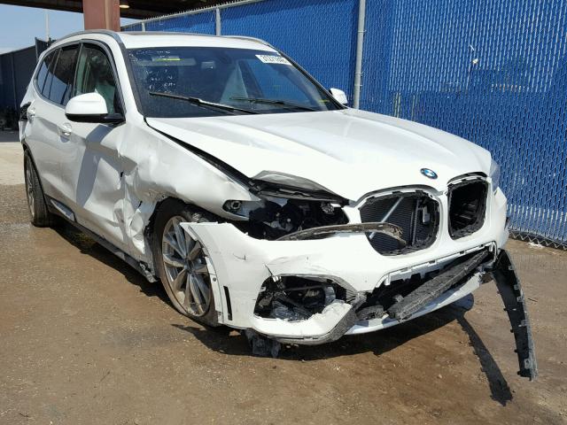 5UXTR9C56JLC81155 - 2018 BMW X3 XDRIVEM WHITE photo 1