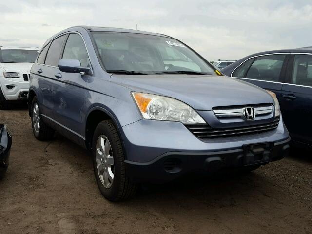 JHLRE487X7C062650 - 2007 HONDA CR-V BLUE photo 1