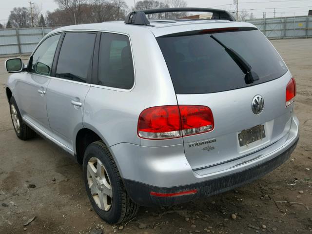 WVGZG77L45D074710 - 2005 VOLKSWAGEN TOUAREG 3. SILVER photo 3