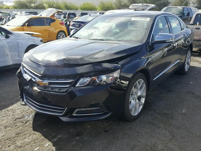 2G1145S32H9163076 - 2017 CHEVROLET IMPALA PRE BLACK photo 2