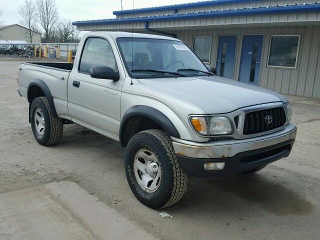 5TEPM62N53Z226053 - 2003 TOYOTA TACOMA GRAY photo 1