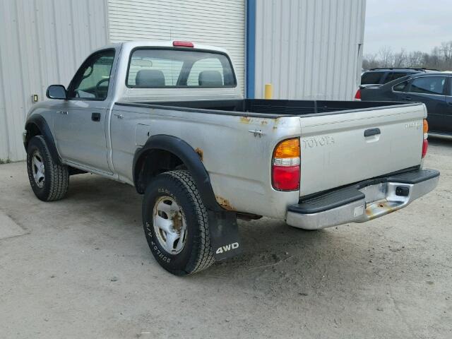 5TEPM62N53Z226053 - 2003 TOYOTA TACOMA GRAY photo 3