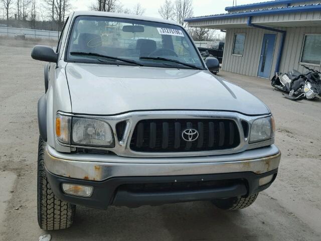 5TEPM62N53Z226053 - 2003 TOYOTA TACOMA GRAY photo 9