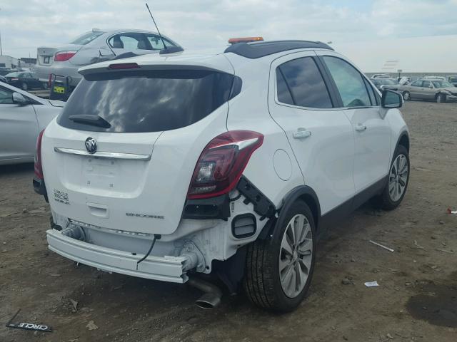 KL4CJASB7HB082477 - 2017 BUICK ENCORE PRE WHITE photo 4