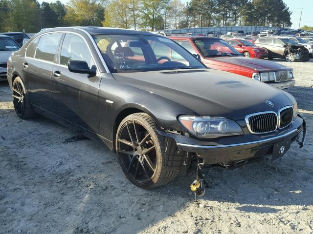 WBAHN83578DT83995 - 2008 BMW 750 LI BLACK photo 1