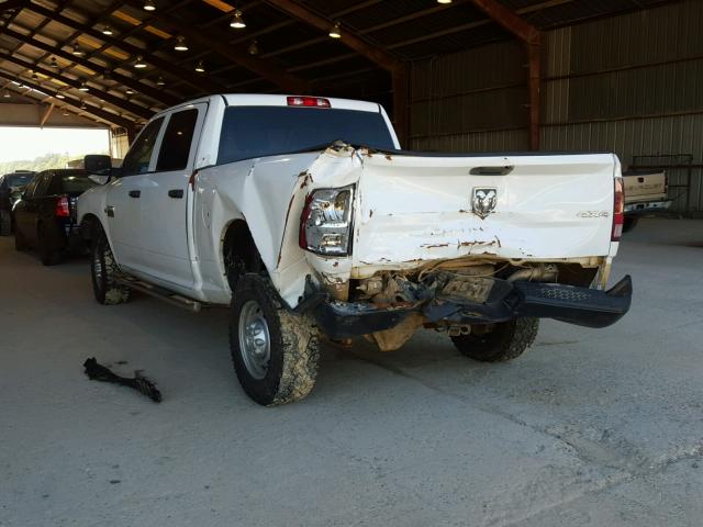 3C6TD5CT9CG243995 - 2012 DODGE RAM 2500 S WHITE photo 3