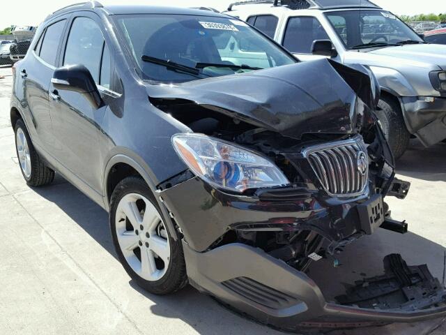 KL4CJASB7GB639015 - 2016 BUICK ENCORE BLACK photo 1