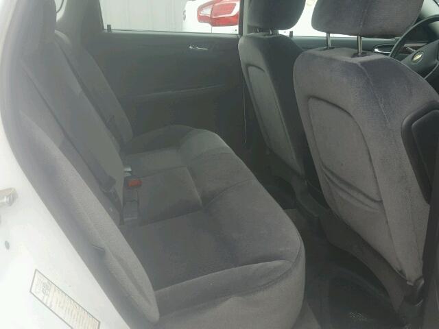 2G1WG5EK2B1311863 - 2011 CHEVROLET IMPALA LT WHITE photo 6